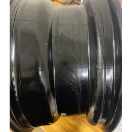 Диск усиленный Тойота Ниссан стальной черный 6x139,7 8xR16 d110 ET-19 (треуг. мелкий) (уценка)