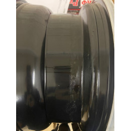 Диск усиленный Тойота Ниссан стальной черный 6x139,7 8xR16 d110 ET-19 (треуг. мелкий) (уценка)