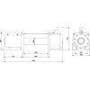 Лебедка автомобильная СТОКРАТ LD 9.0 SW, 9000 lbs, 12V, 5.0 л.с.