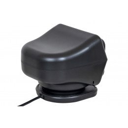 Фара-искатель 12V 50W LED с дистанционным управлением, черный (180х180х175мм) на магните 