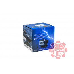 Фара-искатель 12V 50W LED с дистанционным управлением, черный (180х180х175мм) на магните 