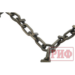 Цепи противоскольжения РИФ Фронтальный погрузчик "соты" 21 мм, 12x16.5 (к-т 2 шт.)