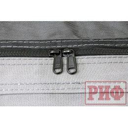 Палатка на крышу автомобиля РИФ Hard RT03-140, корпус черный, тент серый