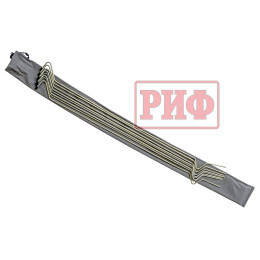 Палатка на крышу автомобиля РИФ Hard RT03-140, корпус черный, тент серый