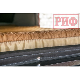 Палатка на крышу автомобиля РИФ Hard RT05-130, корпус алюминий, тент серый