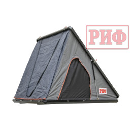 Палатка на крышу автомобиля РИФ Hard RT05-130, корпус алюминий, тент серый