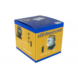 Фара-искатель 12V 50W LED с дистанционным управлением, черный (200х240х200мм) 
