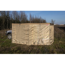 Стенки для комбинированной (прямоугольной с веерной частью) маркизы 2,5х 2 м левая