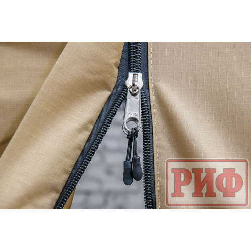 Палатка на крышу автомобиля РИФ Hard RT04-125, корпус белый, тент песочный