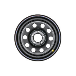 Диск усиленный Ленд Ровер Дискавери 2 стальной черный 5x120 7xR16 ET+35