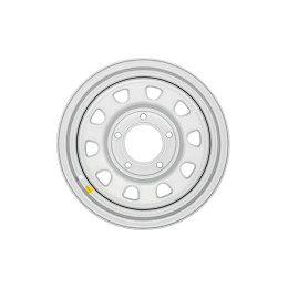 Диск усиленный ВАЗ НИВА стальной серебристый 5x139,7 7xR15 d98,5 ET+25 (треуг.)