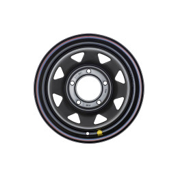 Диск усиленный ВАЗ НИВА стальной черный 5x139,7 7xR15 d98,5 ET+30 (треуг.)