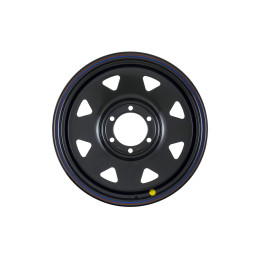 Диск усиленный Тойота Ниссан стальной черный 6x139,7 8xR18 d110 ET+30 (треуг.)