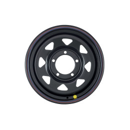 Диск усиленный УАЗ стальной черный 5x139,7 7xR16 d110 ET+35 (треуг. мелкий)