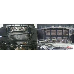 Защита рулевых тяг из трубы АвтоБроня UAZ Patriot  222.06321.1