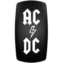 Переключатель ВКЛ/ВЫКЛ, белый, AC/DC