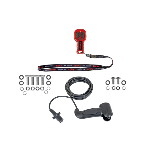 Лебёдка электрическая двухскоростная 12V Runva 10000 lbs 4500 кг