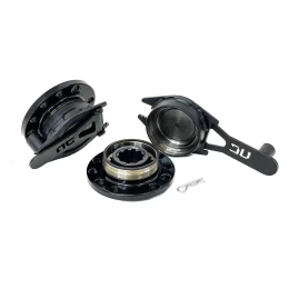 Муфты (хабы мини) УАЗ включения переднего моста ручные V2.0 с фиксатором крышки и ключом