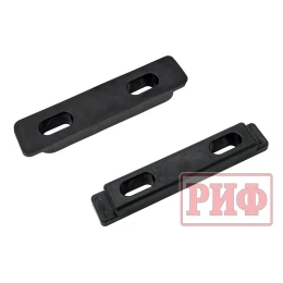 Багажник экспедиционный (платформа) алюминиевый РИФ 1150x2080 мм для Toyota Land Cruiser Prado 120 (с крепежом)