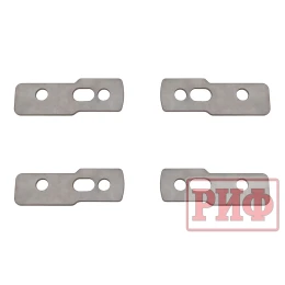 Багажник экспедиционный (платформа) алюминиевый РИФ 1150x2080 мм для Toyota Land Cruiser Prado 120 (с крепежом)