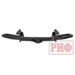 Бампер РИФ силовой задний Toyota Land Cruiser Prado 150 c квадратом под фаркоп